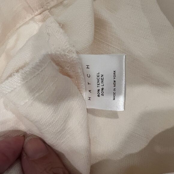 Hatch Cream Lula Maternity Shorts - Picture 6 of 8